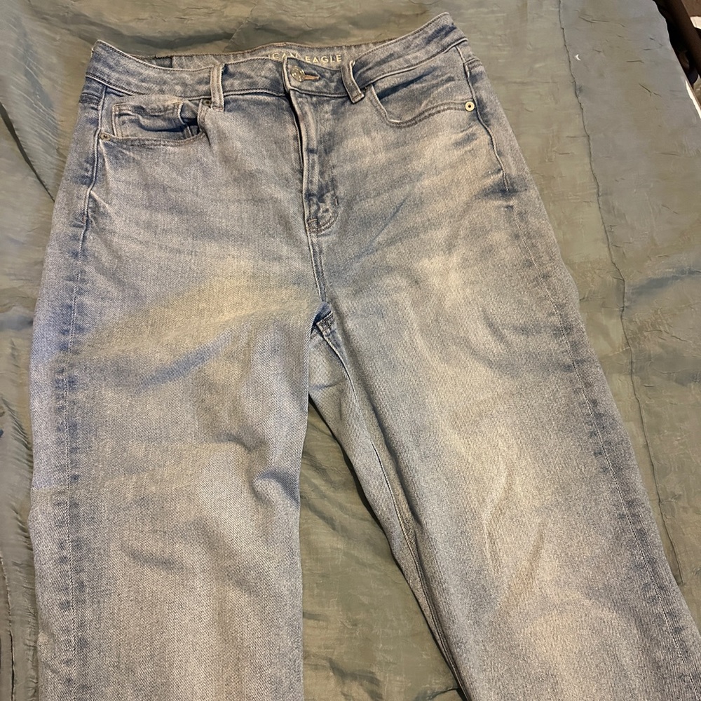AE Stretch Mom Jeans